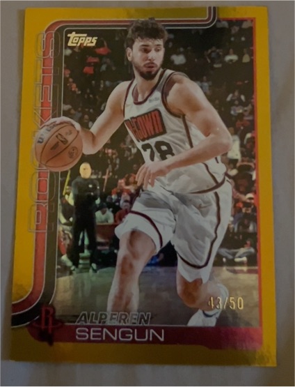 2025-26 Topps #180 Alperen Sengun — front