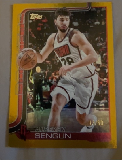 2025-26 Topps #180 Alperen Sengun — front