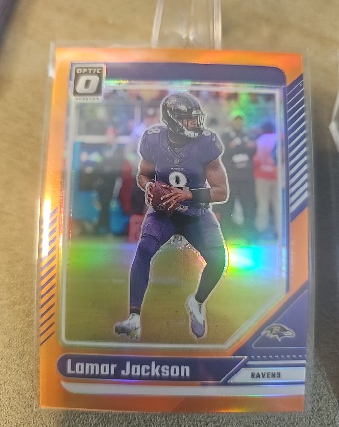 2024 Panini Donruss Optic #13 Lamar Jackson — front