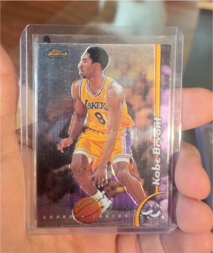 1998-99 Topps Finest #175 Kobe Bryant — front