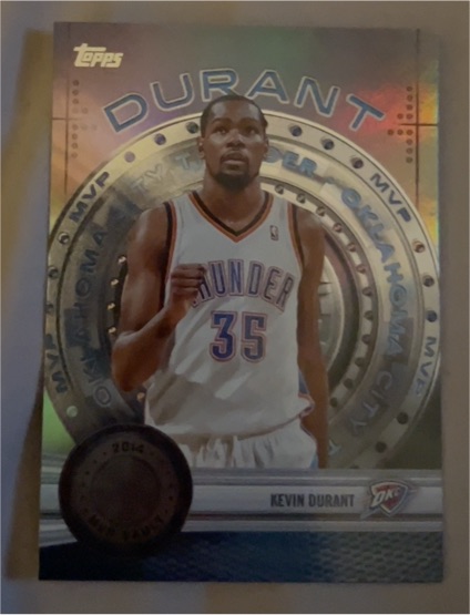 2025-26 Topps MVP Vault #MVP-7 Kevin Durant — front