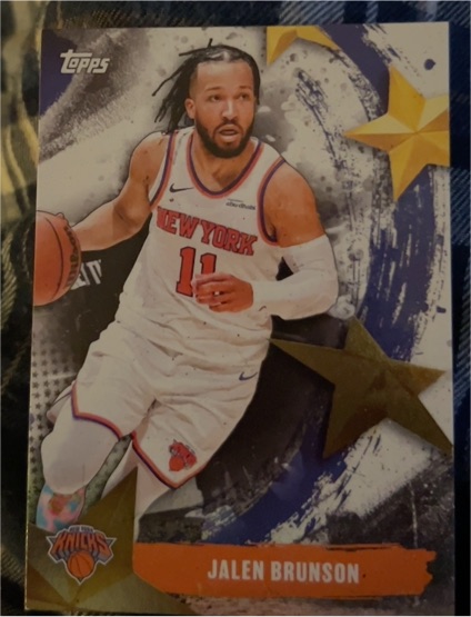 2025-26 Topps Stars of the NBA #SA-10 Jalen Brunson — front