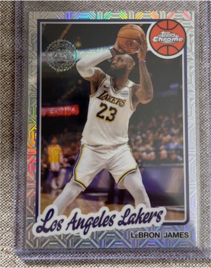 2025-26 Topps Chrome #TC-LJ LeBron James — front