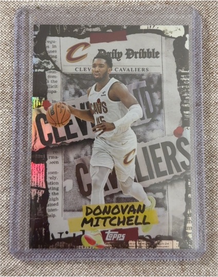 2025-26 Topps Basketball #DD-8 Donovan Mitchell Daily Dribble — front
