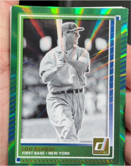 2025 Donruss #55 Lou Gehrig — front