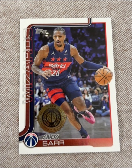 2025-26 Topps #96 Alex Sarr — front