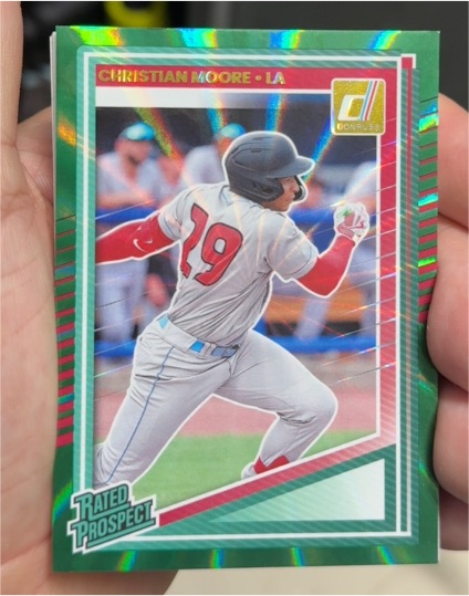 2025 Donruss #145 Christian Moore — front