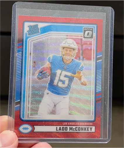 2024 Panini Donruss Optic #328 Ladd McConkey — front