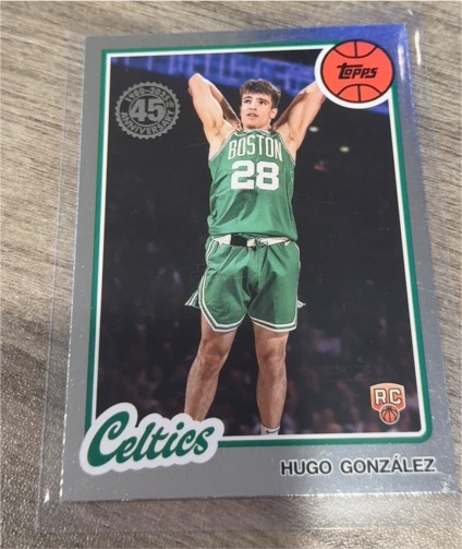 2025-26 Topps Basketball #80BK-100 Hugo Gonzalez — front