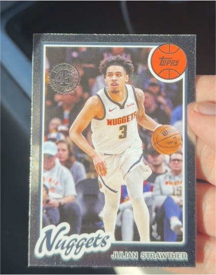 2025-26 Topps 1980-81 #80BK-28 Julian Strawther — front
