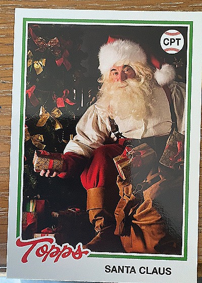 2025 Topps Holiday #TSA-78 Santa Claus — front