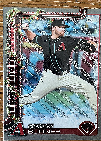 2025 Topps Holiday #H185 Corbin Burnes — front