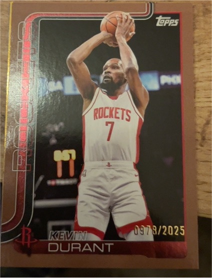 2025-26 Topps #157 Kevin Durant — front