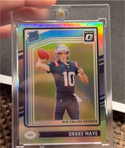 2024 Panini Donruss Optic #229 Drake Maye — front