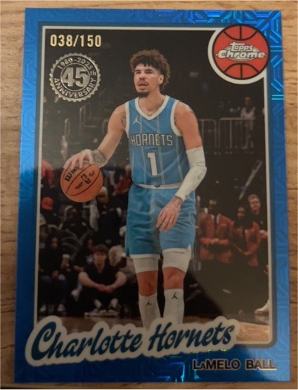 2025-26 Topps 1980-81 Topps Chrome #TC-LB LaMelo Ball — front