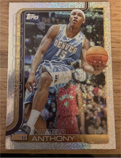 2025-26 Topps #256 Carmelo Anthony — front