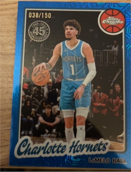 2025-26 Topps Chrome 1980-81 #TC-LB LaMelo Ball — front