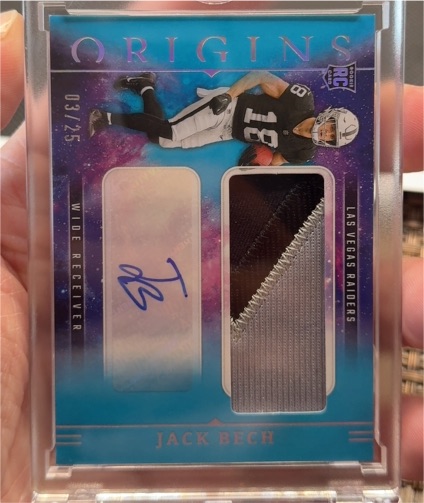 2025 Panini Origins #RJJ-JBH Jack Bech — front