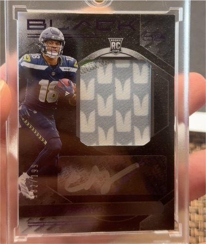 2025 Panini Black #RKPA-TL Trey Lance — front