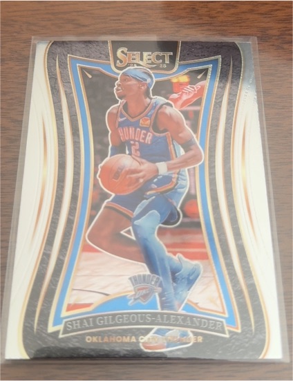 2024-25 Panini Select #319 Shai Gilgeous-Alexander — front