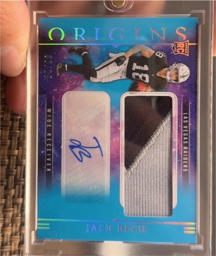 2025 Panini Origins #RJJ-JBE Jack Bech — front