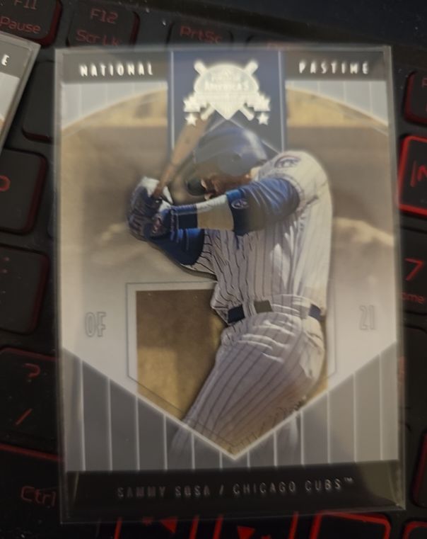 2004 Fleer National Pastime #21 Sammy Sosa — front