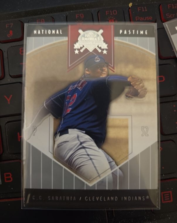 2004 Fleer National Pastime #41 C.C. Sabathia — front