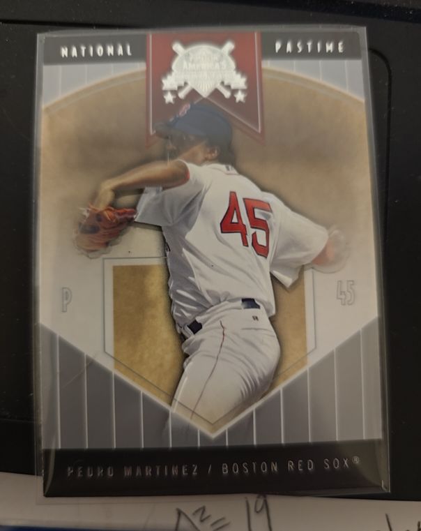 2004 Fleer National Pastime #3 Pedro Martinez — front