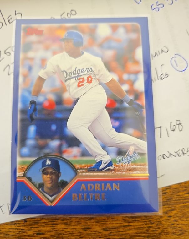 2003 Topps #259 Adrian Beltre — front