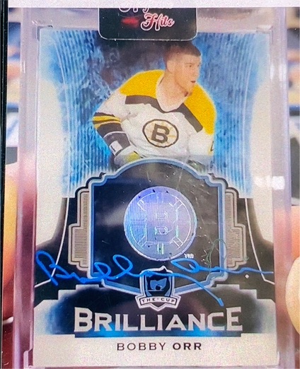 2015-16 Upper Deck The Cup Brilliance Auto #B-BO Bobby Orr — front