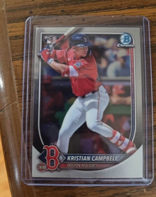 2025 Bowman Chrome #58 Kristian Campbell — front