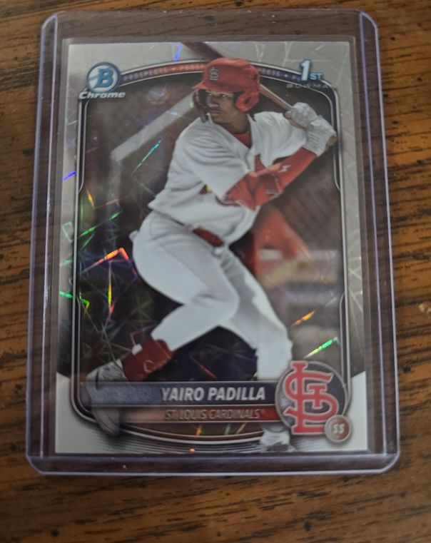 2025 Bowman Chrome #BCP-236 Yairo Padilla — front