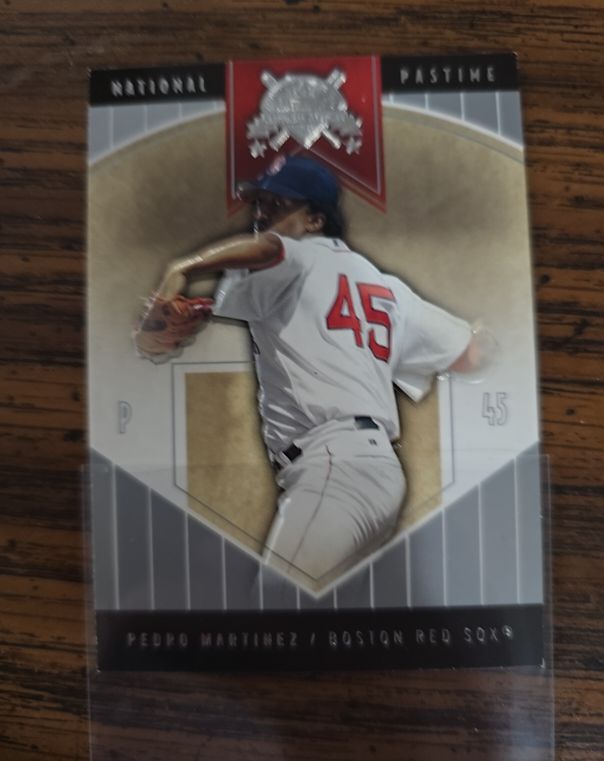 2004 Fleer National Pastime #3 Pedro Martinez — front