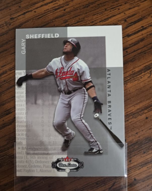 2002 Fleer Box Score #233 Gary Sheffield — front