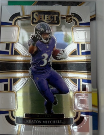 2023 Panini Select #10 Keaton Mitchell — front