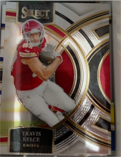 2023 Panini Select #150 Travis Kelce — front