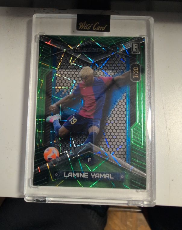 2024 Wild Card Alumination #7 Lamine Yamal — front