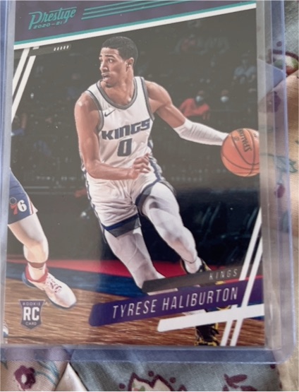 2020-21 Panini Chronicles Prestige #73 Tyrese Haliburton — front
