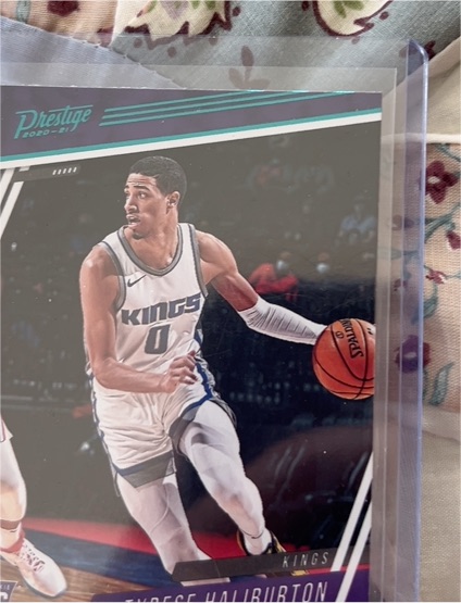 2020-21 Panini Chronicles Prestige #73 Tyrese Haliburton — front