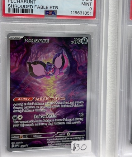 2024 Pokemon Scarlet & Violet Black Star Promo #129 Pecharunt — front