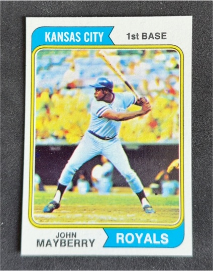 1974 Topps #150 John Mayberry — front