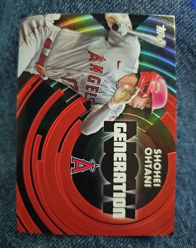 2022 Topps Chrome Update #GNC-5 Shohei Ohtani Generation Now — front