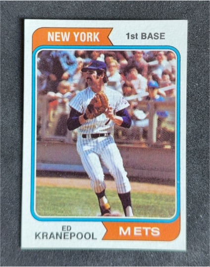 1974 Topps #561 Ed Kranepool — front