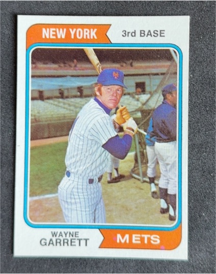 1974 Topps #510 Wayne Garrett — front