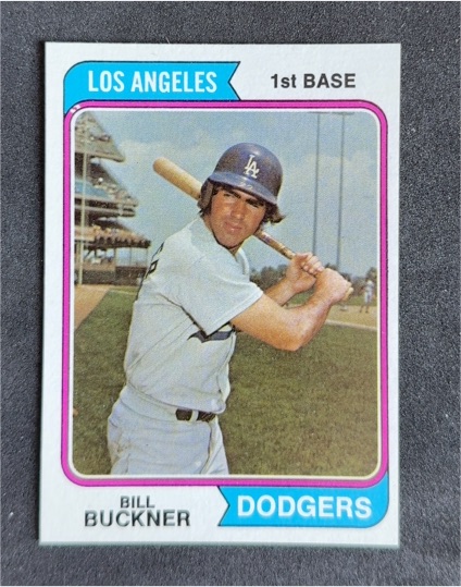 1974 Topps #505 Bill Buckner — front