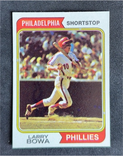 1974 Topps #255 Larry Bowa — front