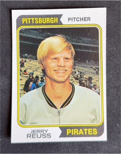 1974 Topps Baseball #116 Jerry Reuss — front
