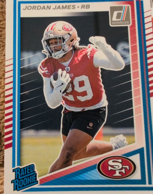 2025 Donruss #374 Jordan James — front