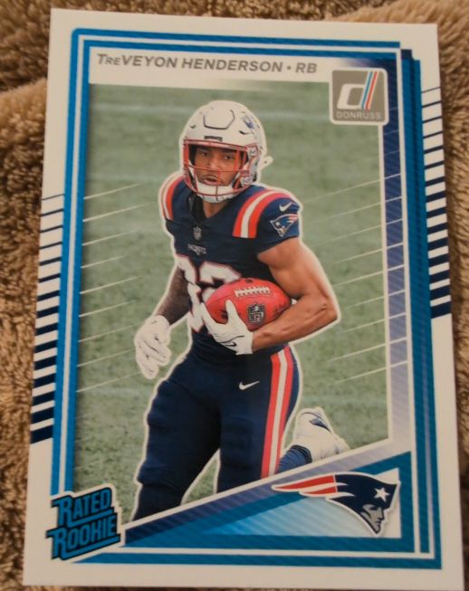 2025 Donruss #332 TreVeyon Henderson — front