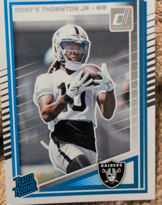 2025 Donruss #349 Dont'e Thornton Jr. — front